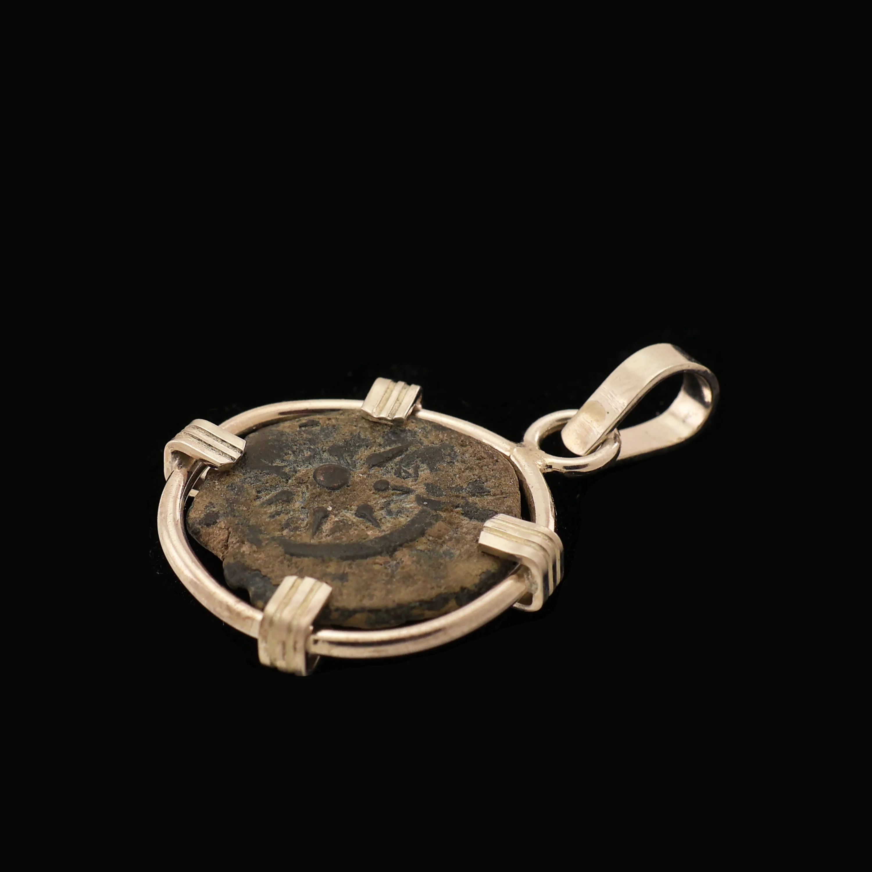 Biblical Widow's Mite Coin Pendant - Image 3