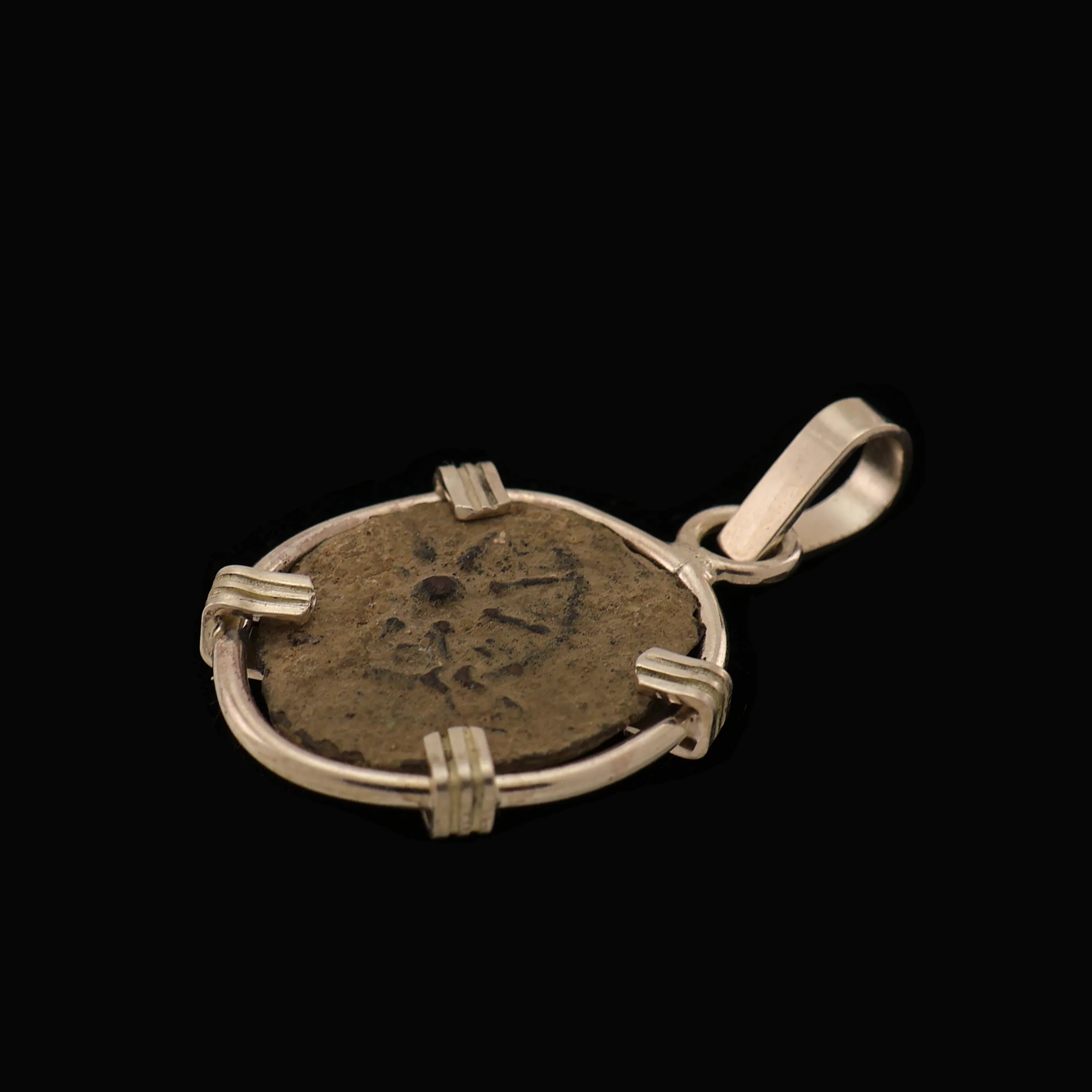 Biblical Widow's Mite Coin Pendant - Image 3