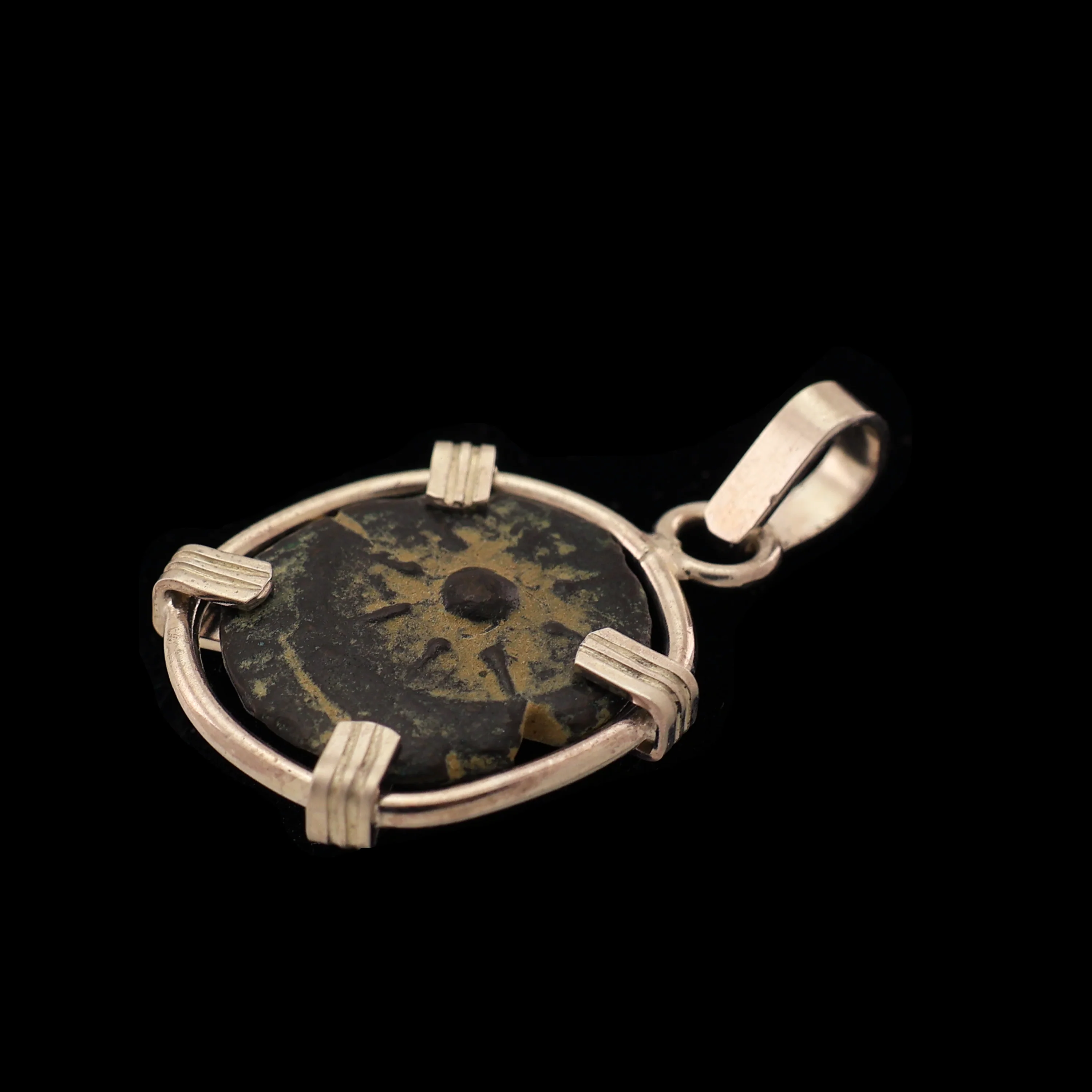 Biblical Widow's Mite Coin Pendant - Image 3