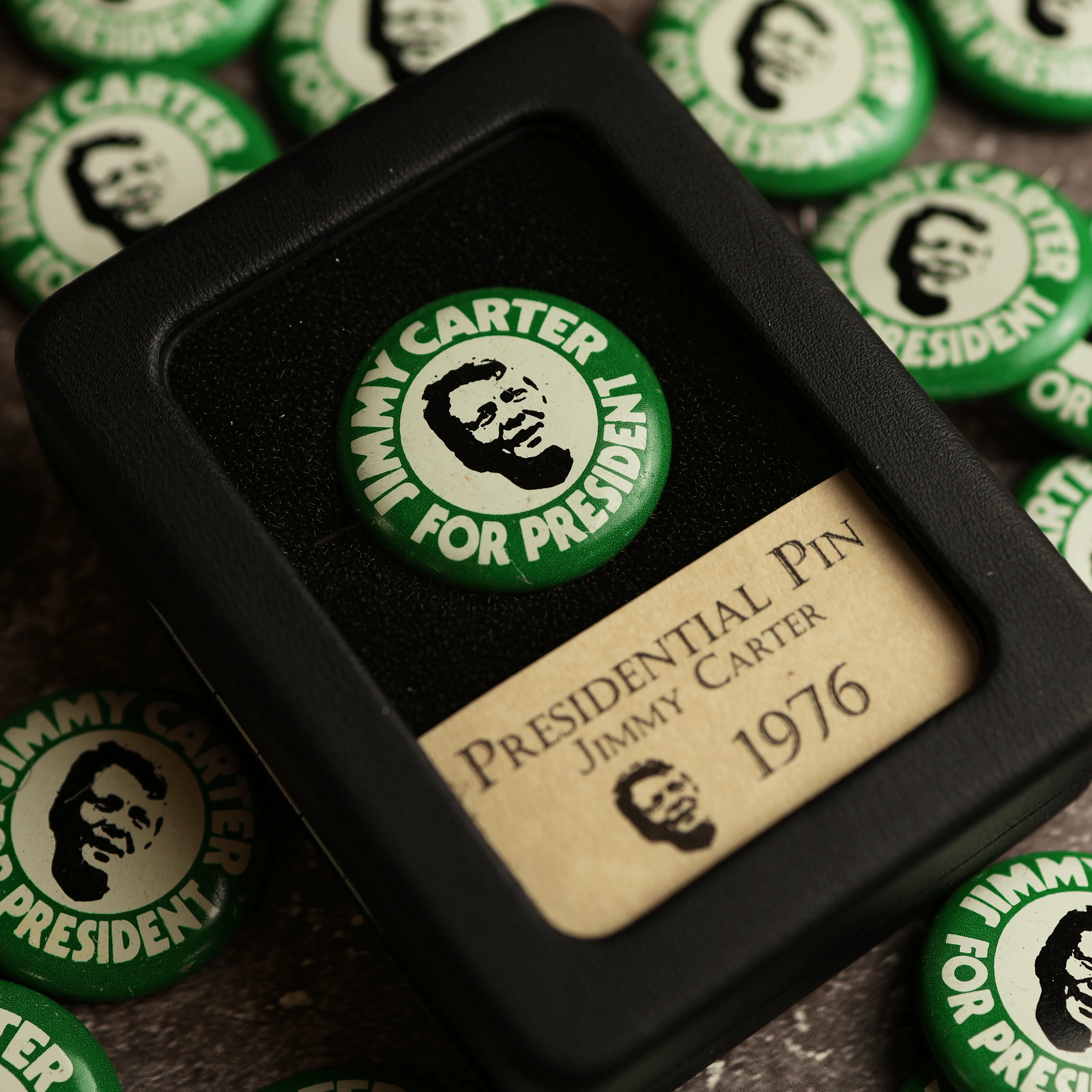 Jimmy Carter Presidential Campaign Pin - Image 4