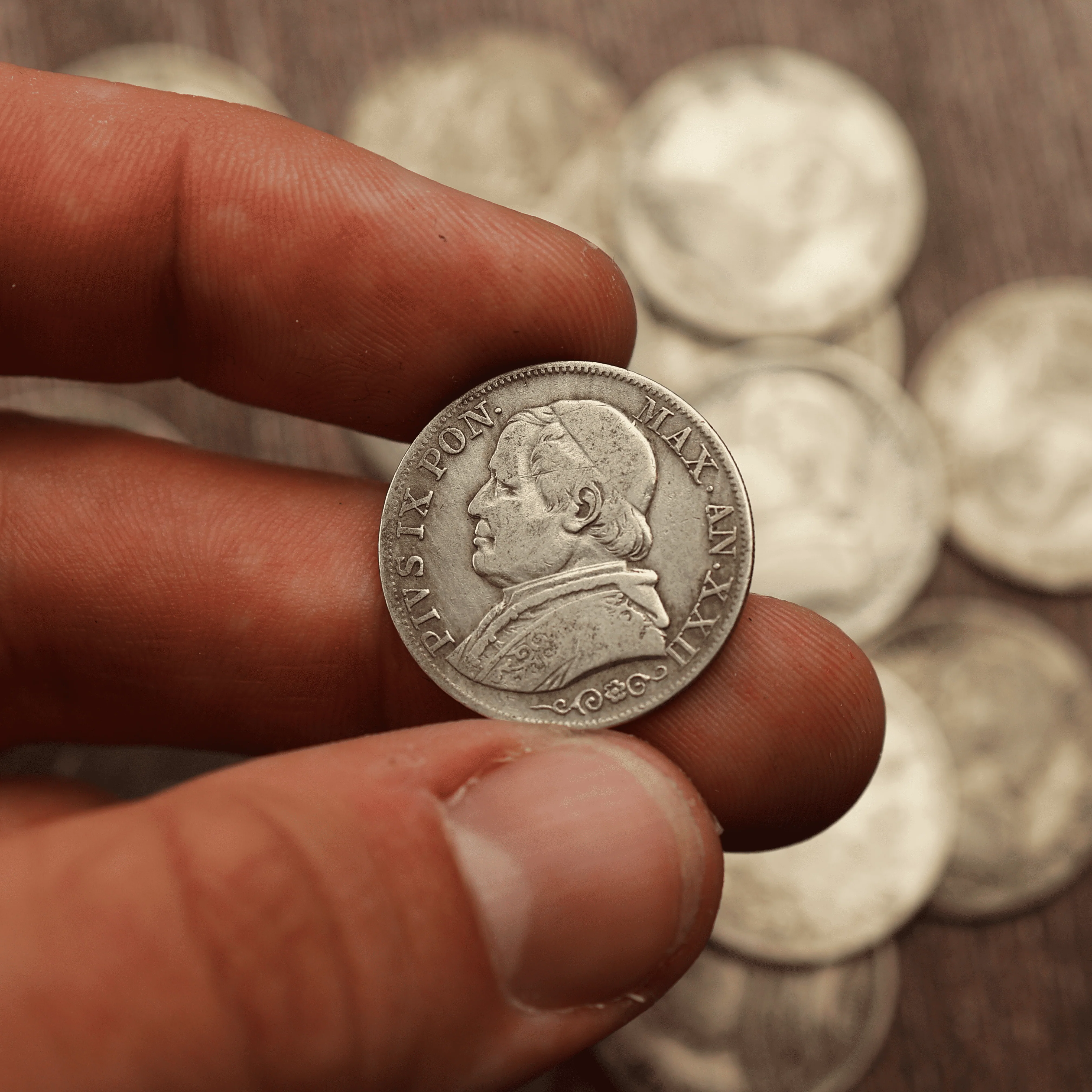 Papal State Coin | Silver Lira - Image 4