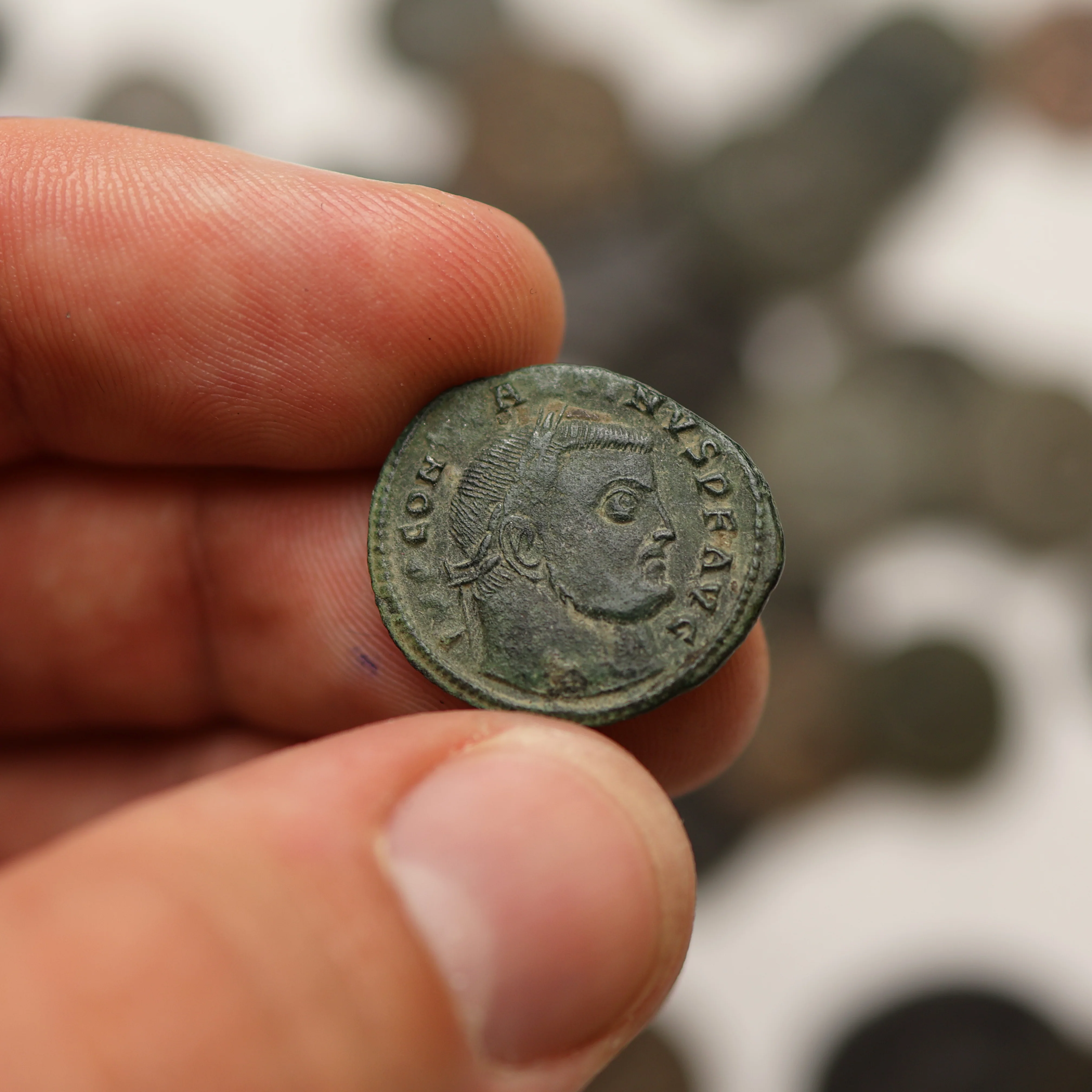 Roman Coin | Bronze Follis - Image 6