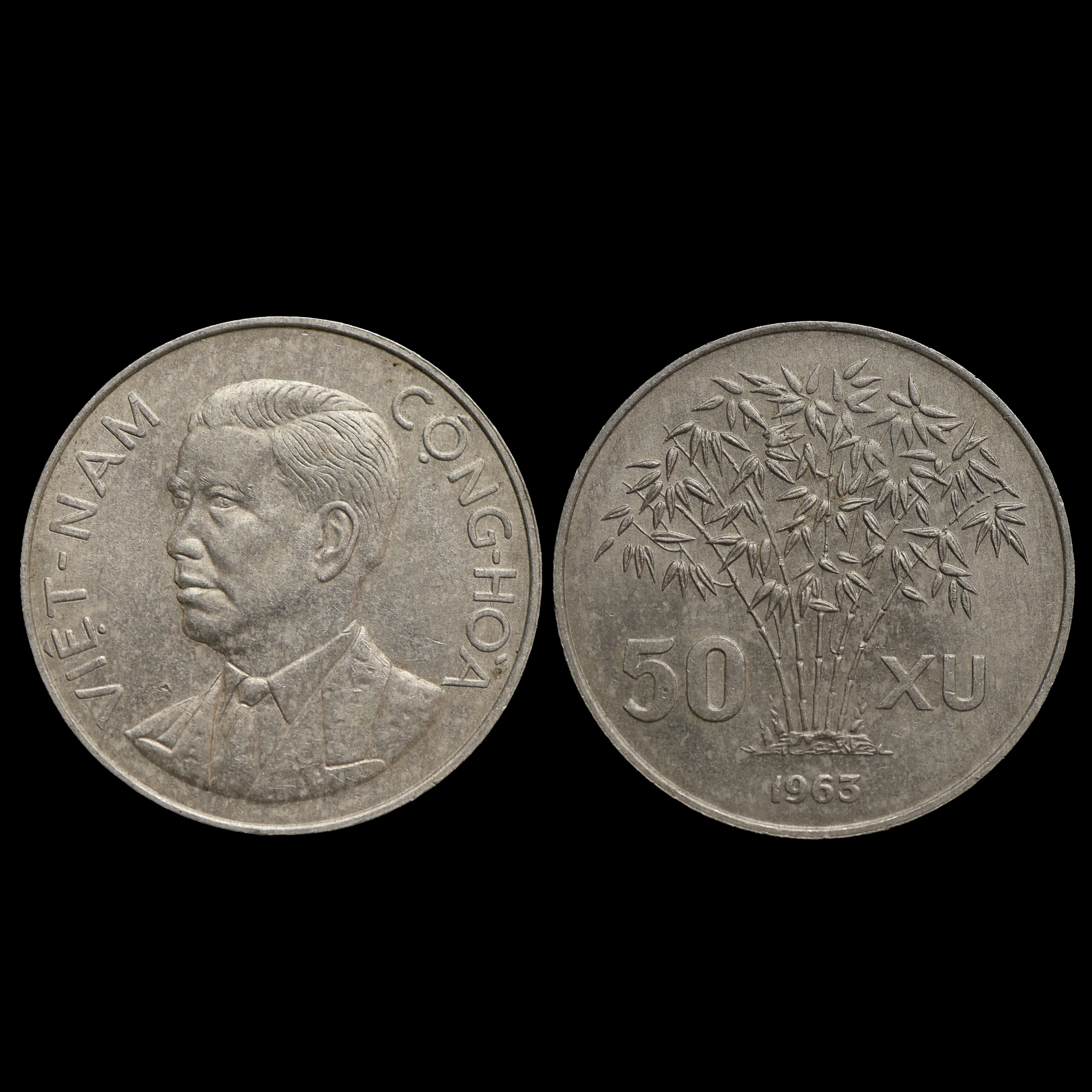 South Vietnam | 50 Xu Coin - Image 2