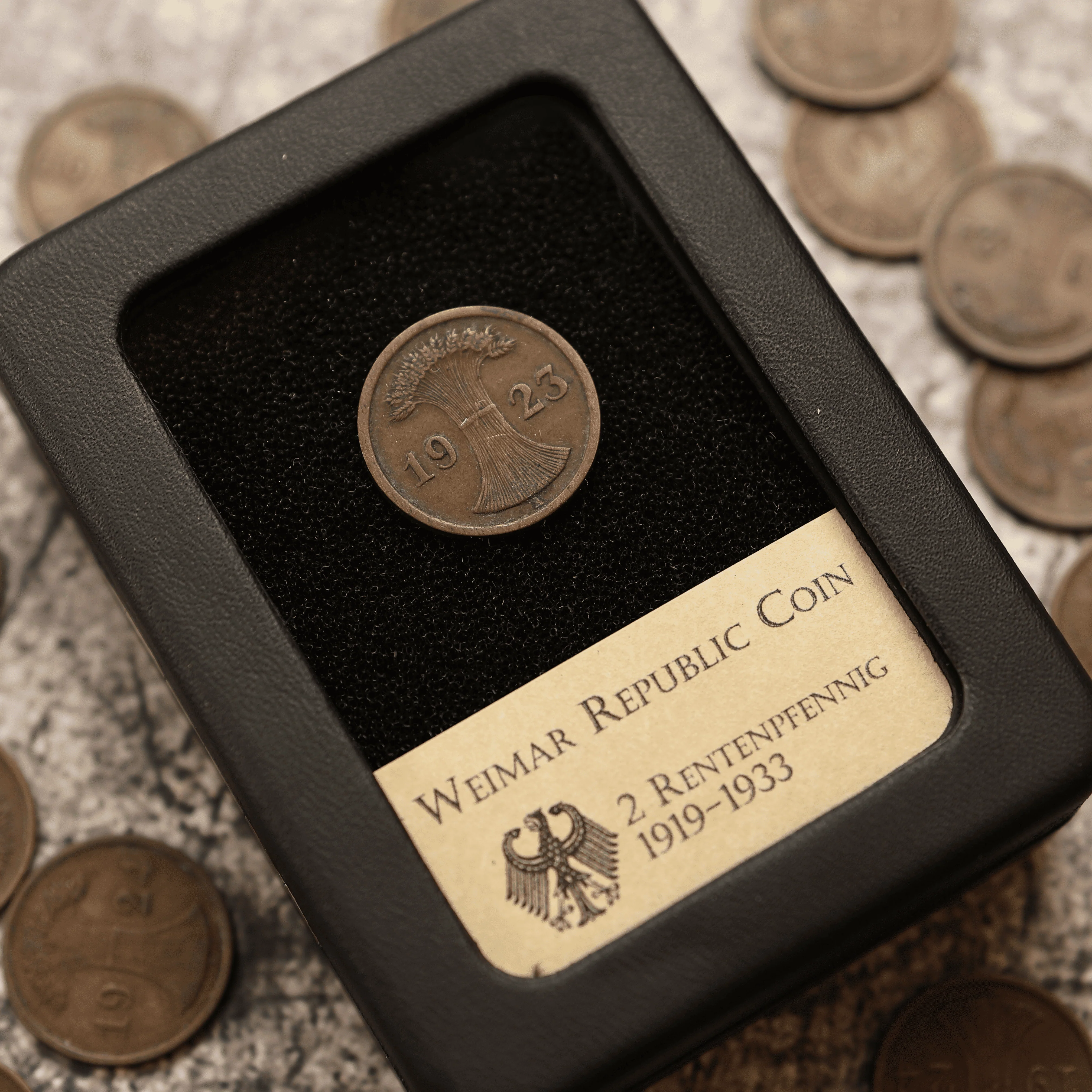 Weimar republic coin | 2 RentenPfennig - Image 4