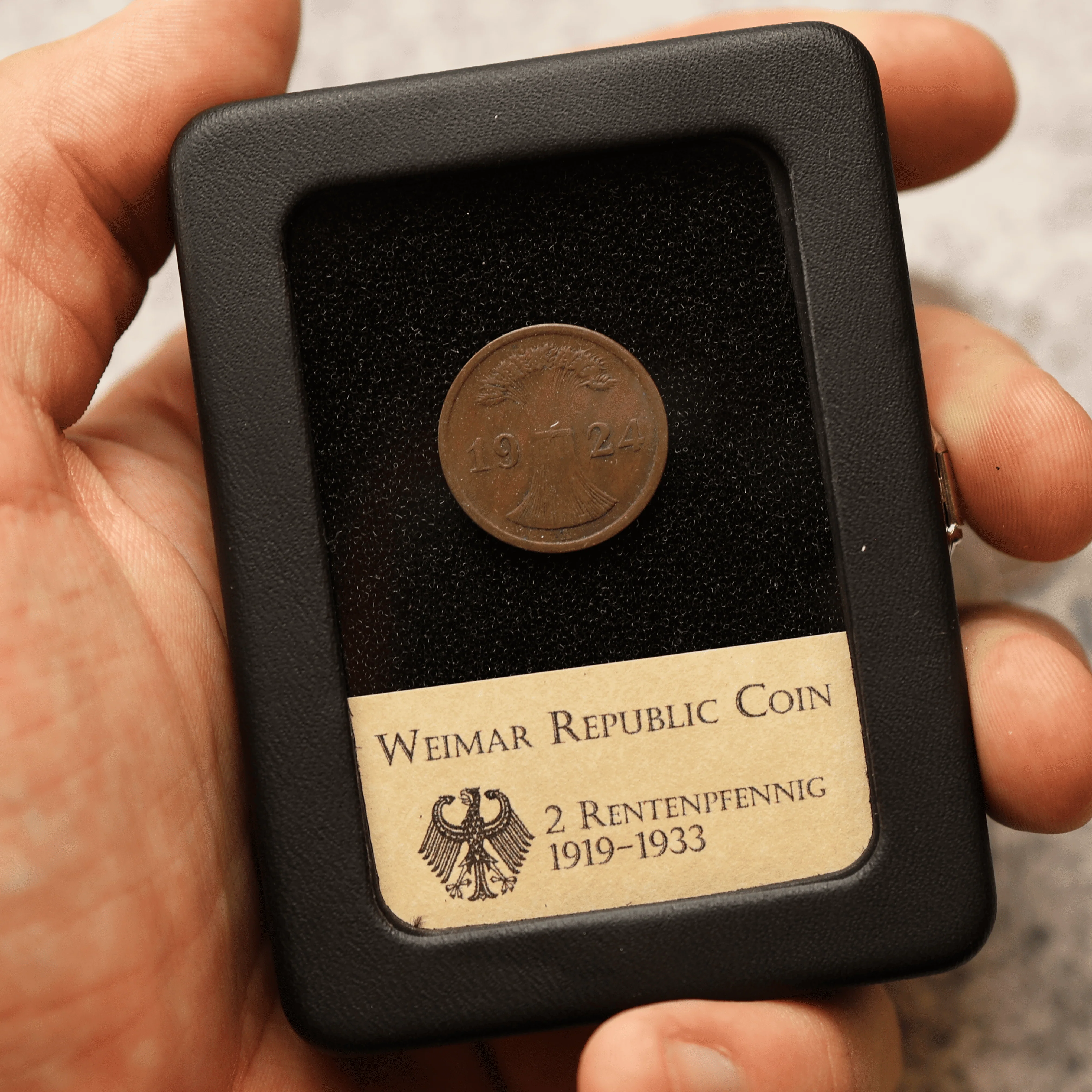 Weimar republic coin | 2 RentenPfennig - Image 5